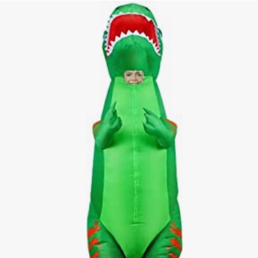 Adult Blow Up Dinosaur Costume